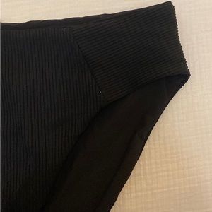 High cut swim bottoms